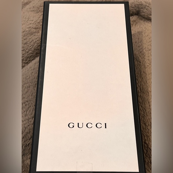 Brand New Gucci Double GG Marmont Sandal Slide in Dusty Pink Color EU 38 US 7.5 - Picture 10 of 10